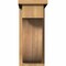 Ekena Millwork Del Monte Smooth Corbel w/Backplate, Western Red Cedar, 7 1/2"W x 14"D x 18"H COR08X14X18DEL01SWR - alternate 4